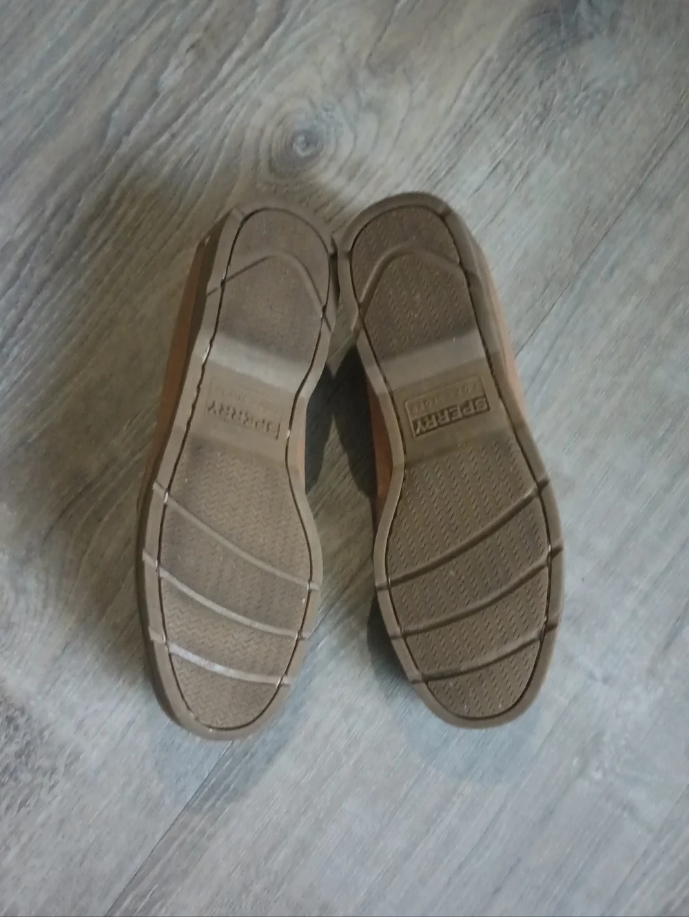 Sperry Authentic Original Leather Loafers (Tan) A-